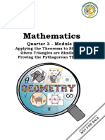 Mathematics: Quarter 3 - Module 8