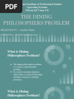 Dining Philosopher Problem Operating System