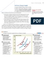 Change in Quantity Supplied Versus Change in Supply: Ment Down Along The Supply Curve Movement Up Along The Supply Curve