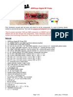 Qrpguys Digital RF Probe: Parts List