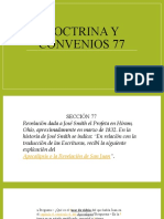 Doctrina y Convenios 77