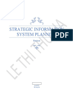 Strategic Information System Planning: Review