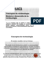 Conceptos de Victimología Historia y Desarrollo de La Victimología