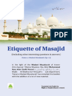 Etiquette of Masajid