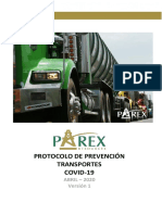 Protocolo Transportes Parex COVID-19 v-1