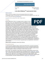 Uso de Hidroxiapatita de Cálcio Radiesse® para Aumento Facial