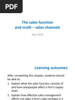 Chapter 02 - The Sales Function and Multi - Sales Channels - Sep 16