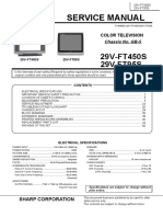 Service Manual: 29V-FT95S 29V-FT450S