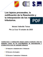 Lapsosprocesales Notificacion Resolucioninterposicion Recurs