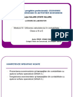 XI - Utilizarea Calculatorului in Contabilitate