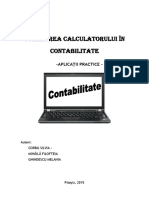 XI - Utilizarea Calculatorului in Contabilitate