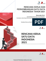 20210322 - Rencana Kerja Dan Perkembangan Satu Data Indonesia Tahun 2021 v02