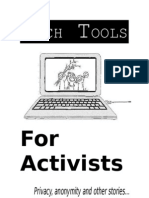 TECH TOOLS FOR ACTIVISTS PRIVACY