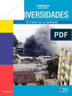 Venezuela Se Respeta Universidades Víctimas de La Barbarie