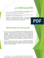 Diapositvas de La Conciliacion
