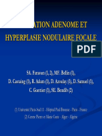 Association Adenome Et Hyperplasie Nodulaire Focale