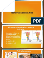 Kidney Abnormalities