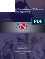 Preparing for the Consequences of Withdrawal From Afghanistan