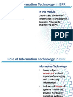 43 - Role of IT in BPR