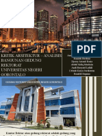 Gedung Rektorat UNG Kritik Arsitektur