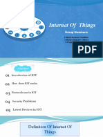 Internet of Things: Group Members