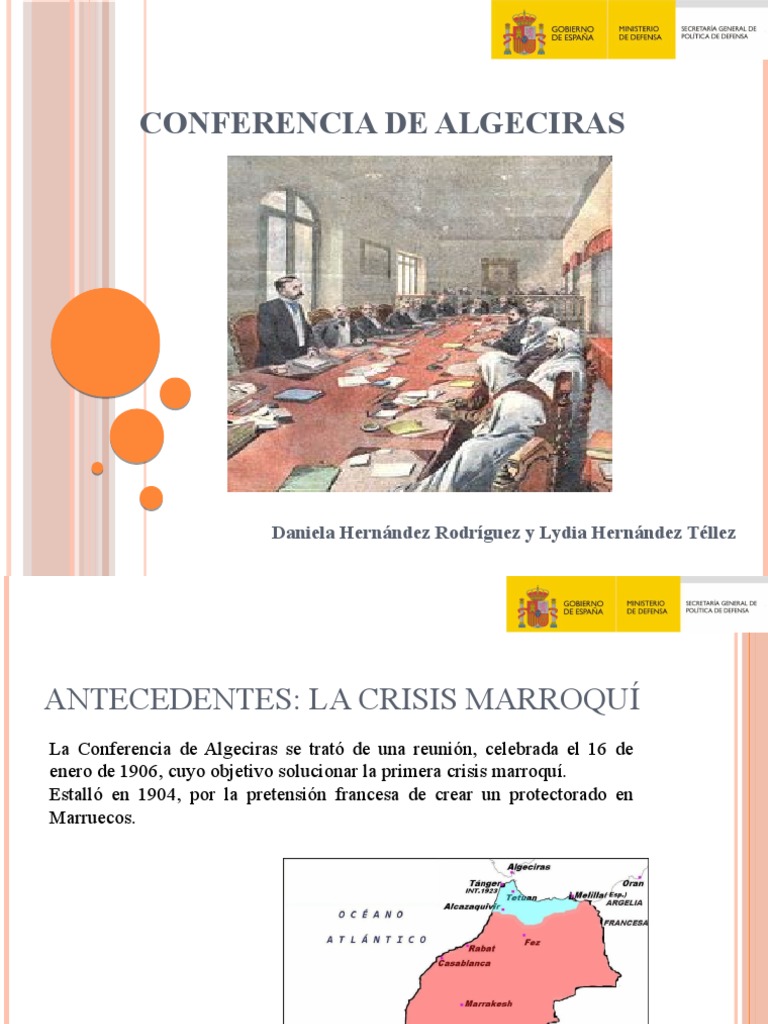 1906 Conferencia de Algeciras PDF Viajes por Europa Relaciones internacionales