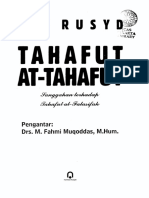 Ibnu Rusyd Tahafut at Tahafut