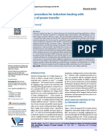 LLC Inverter Design Procedure For Induction Heating With Quantitative Analysis of Power Transfer