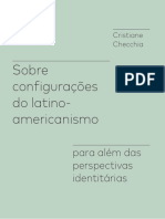 Sobre Configurações Do Latino-Americanismo: para Além Das Perspectivas Identitárias