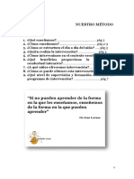 Nuestro Método Web PDF