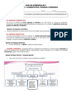 GUÍA DE APRENDIZAJE 6° Connotativo Denotativo