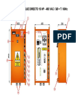 Plano Mecanico - Tablero Arranque Directo 15 HP