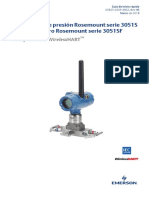 Guía de Inicio Rápido Rosemount 3051s Transmisor de Presión y Rosemount 3051sf Caudalímetros Con Protocolo Wirelesshart Es Es 76540