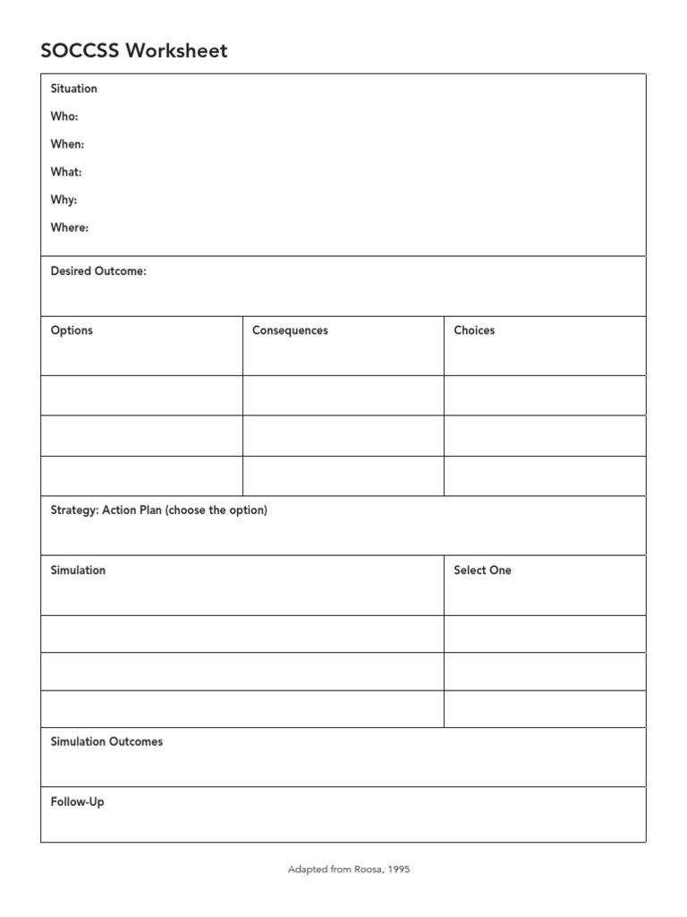 SOCCSS Conflict Resolution Guide | PDF