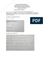 Parcial de Calculo 1