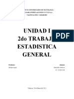 2do Trabajo Unidad 1 Estadistica General