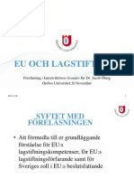 EU Och Lagstiftning - 20141121