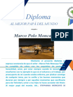 Diploma Don Moncayito Otro Modelo