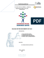 Derecho de Familia Nulidad de Reconocimiento de Hijo