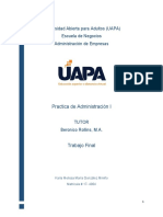 Trabajo Final - Practica de Administración I - Karla Gonzalez 17-4904