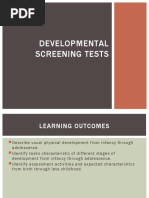 Developmental Screening Tests