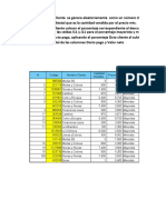 Examen Excel