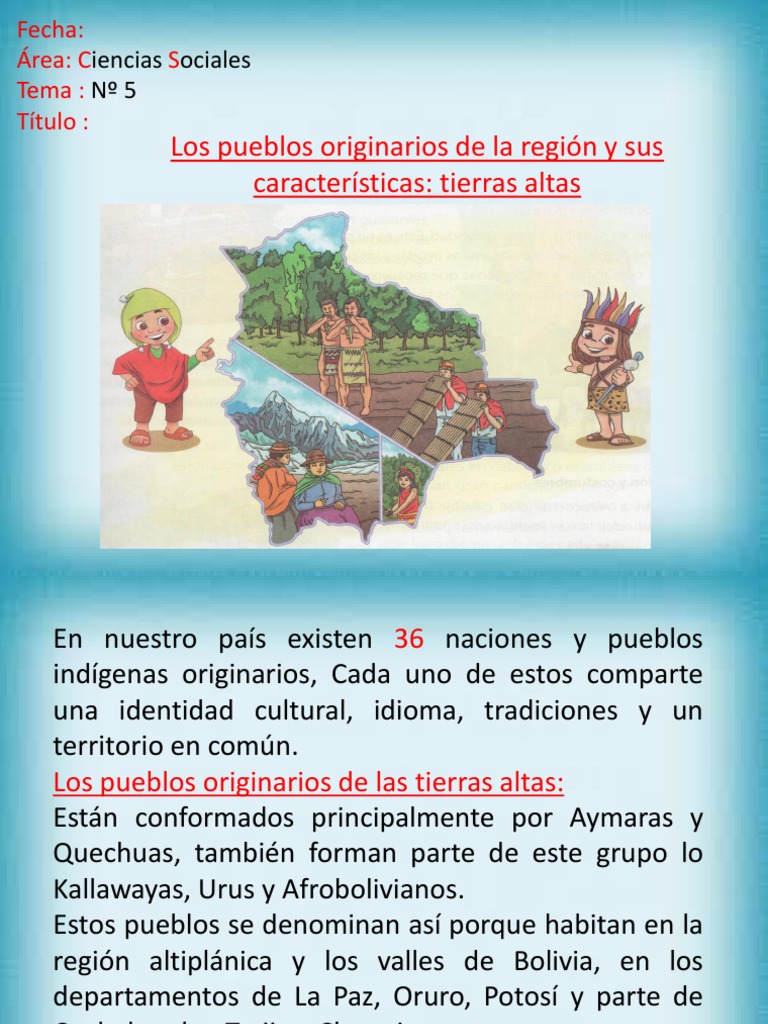 Pueblos Indígenas de Bolivia | PDF