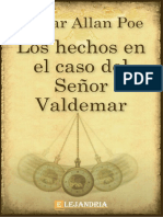 La Verdad Sobre El Caso Del Senor Valdemar-Allan Poe Edgar