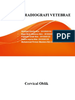 Anatomi Radiografi Vetebrae - B3