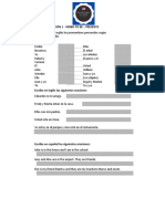 Test - Personal Pronouns and Verb To Be - Present Simple - 04.10.2020