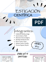 Diapositivas de La Investigación Científica-Grupo #02