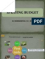 Spraying Budget