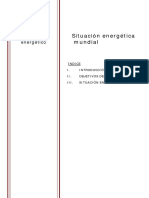 Situacion energetica mundial