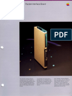 Apple Lisa Parallel Interface Board Brochure - Jan 1983